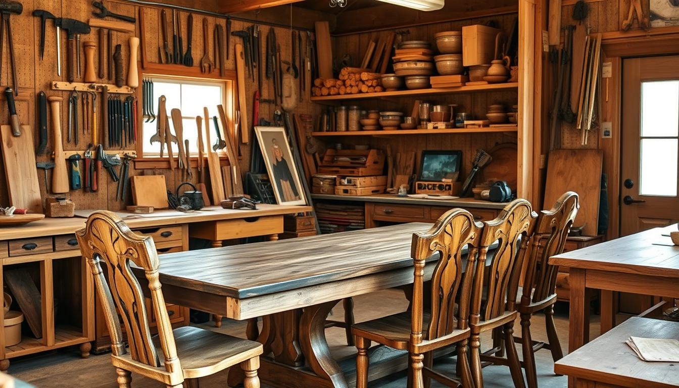 rustic woodworking projects