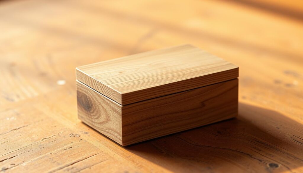 DIY wooden keepsake box